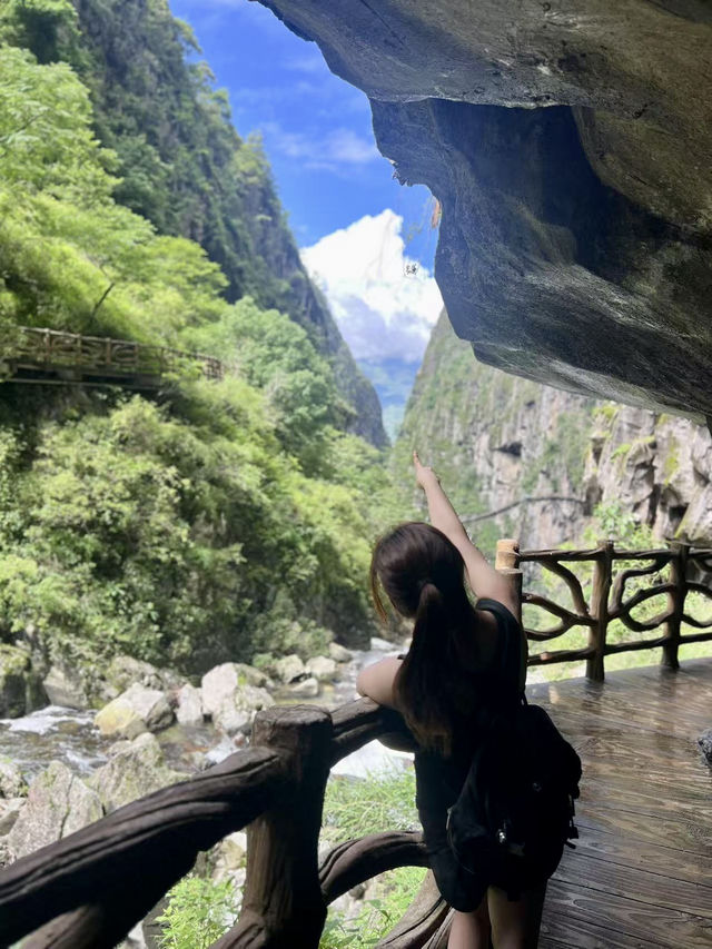 🇨🇳대리 창산지질공원 속 숨은 보석💎 석문관(石门关) 🪨