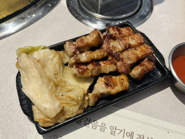 구워주는 부산고기집 분위기맛집