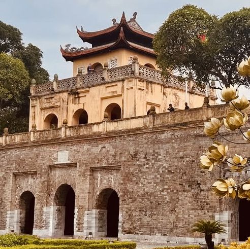 **🏯✨ *Imperial Citadel of Thăng Long: Hanoi’s 1,000-Year-Old Royal Heart* 🐉🌿**  