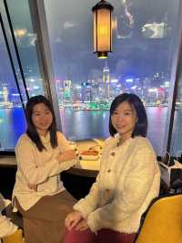 香港🇭🇰維港美景高空意大利餐廳Vista