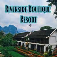 ที่พักธรมมชาติในวังเวียง Riverside Boutique Resort