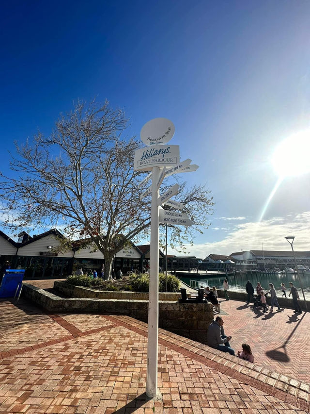 Seaside Charm : Hillary's Boat Harbour in Perth