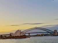 Sydney’s famous landmark view from Mrs Macquaire’s chair 🇦🇺🌅