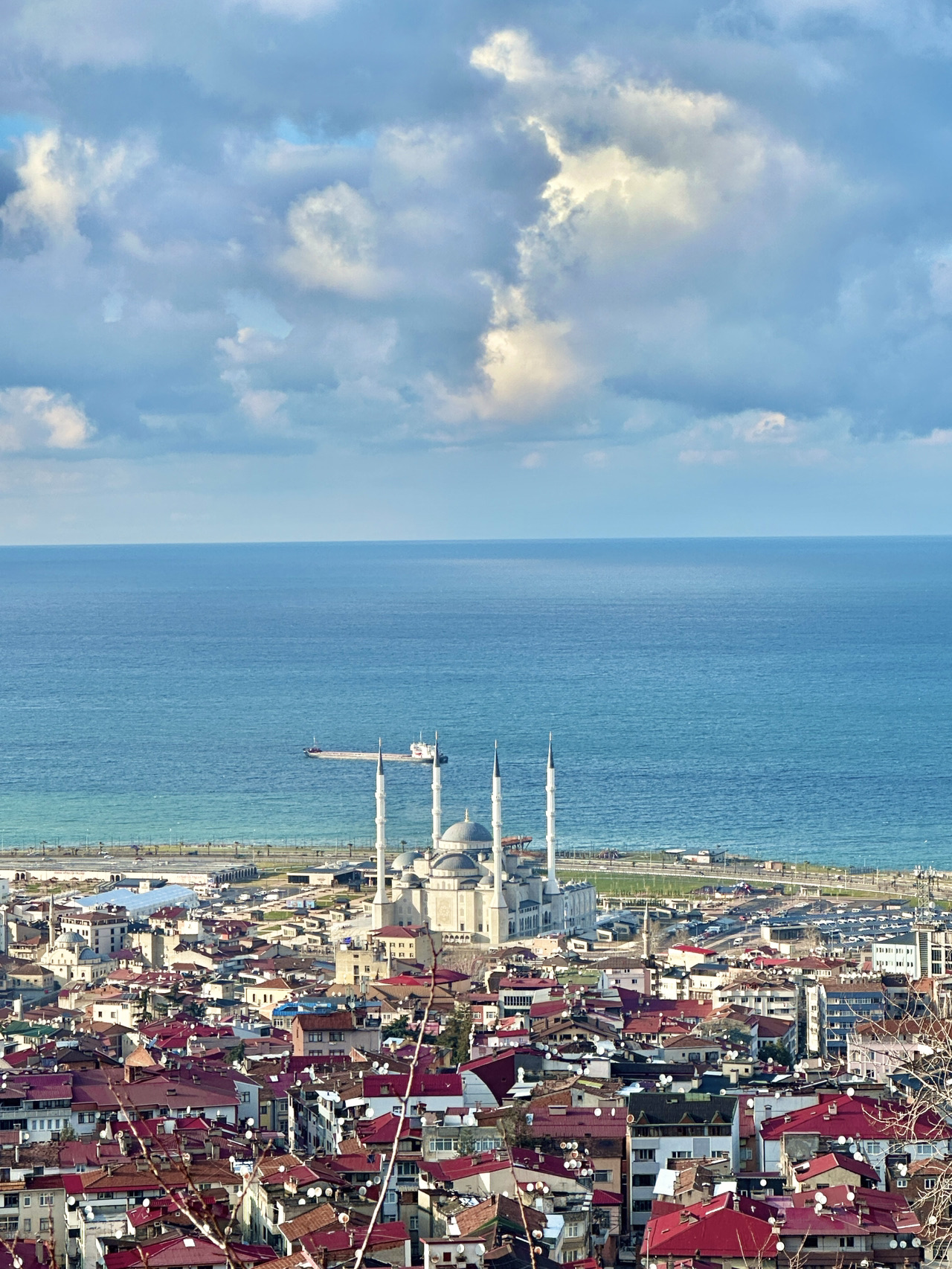 Трабзон: обзорная точка на море, холм Бозтепе (Boztepe)
