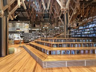 Shikoku's Most Beautiful Library | Where the Scent of Wood and Books Mingle in a Stunning Forest..