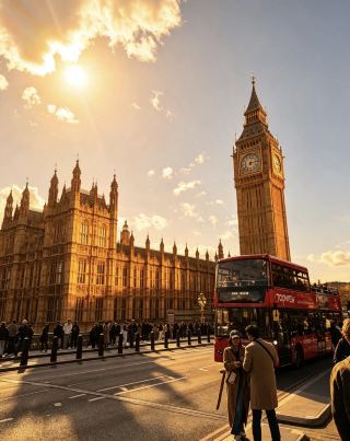 London’s Golden Season 🍂✨ October to December Hits Different