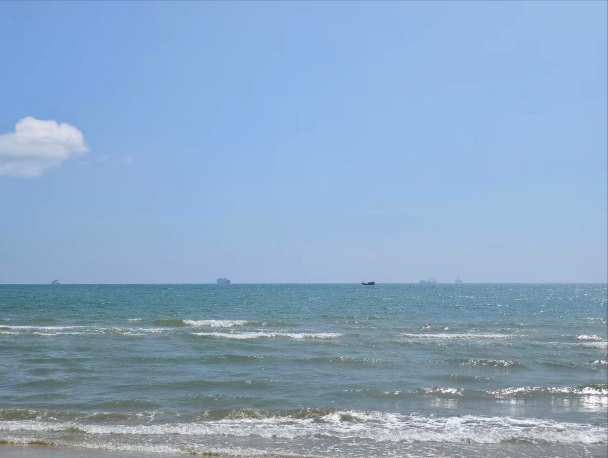 The Beach That Wasn't What I Expected in Hainan Island
