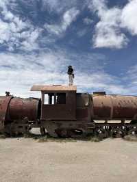 Abandoned Trains near Uyuni, Bolivia! 🇧🇴