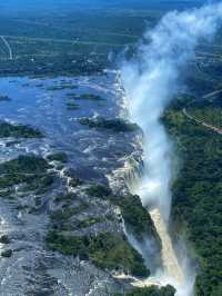 Soaring Above the Majestic Victoria Falls: A 