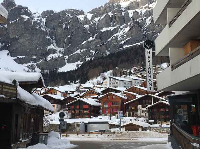 겨울에 가기 좋은 여행지: 온천마을 스위스 로이커바트
