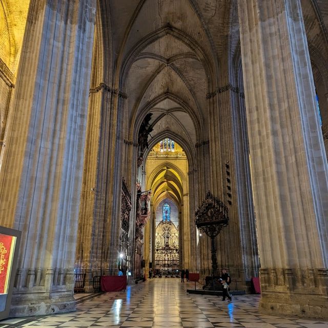 Seville cathedral is absolutely historical!