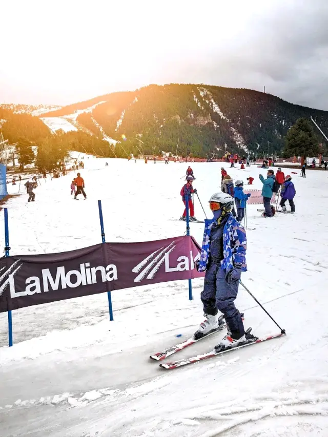 Skiing in Spain 