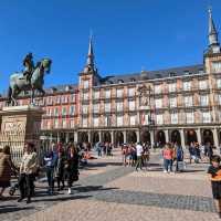 The center of Madrid, Plaza Mayor 