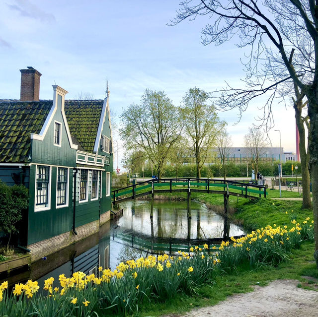 荷蘭🇳🇱令人無法抗拒的打卡景點Zaanse Schans風車村