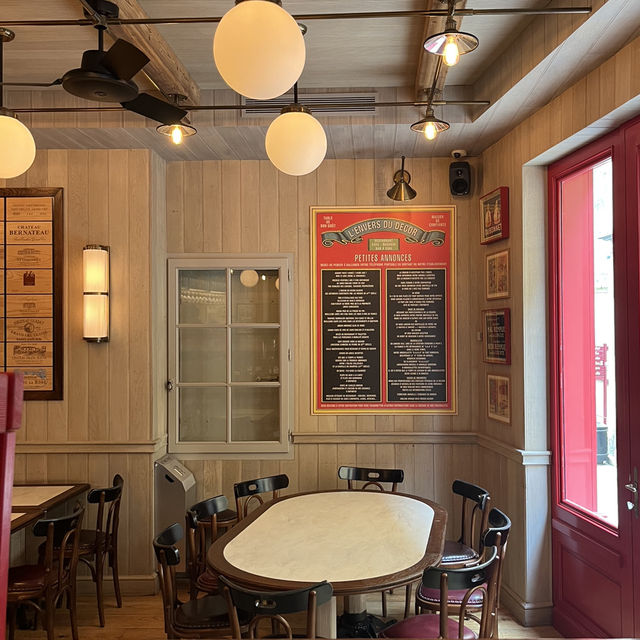 Saint Emilion ｜ Brilliant restaurant with tasty oyster and fish