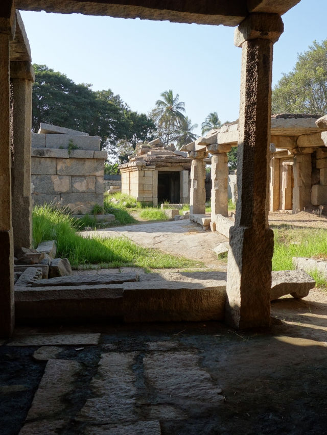 Exploring the Underground Shiva Temple in Hampi