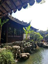 Have you experienced the calm of Yu Garden yet? 🌸🎐🎋