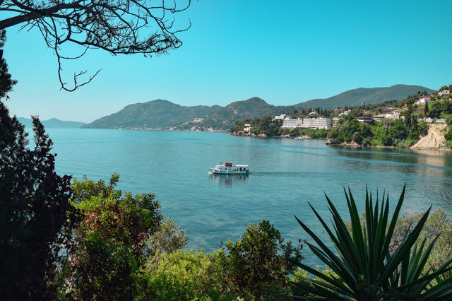A Legendary Tiny Island with a Church in Corfu