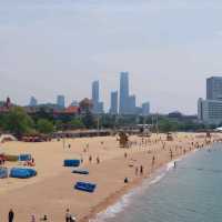Qingdao, finally walking, relaxing on the beach