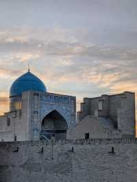 🕌 Echoes Beneath the Sky – Kalan Mosque, Bukhara, Uzbekistan