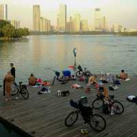 West Part of Swan Lake, Hefei 🌇🌊