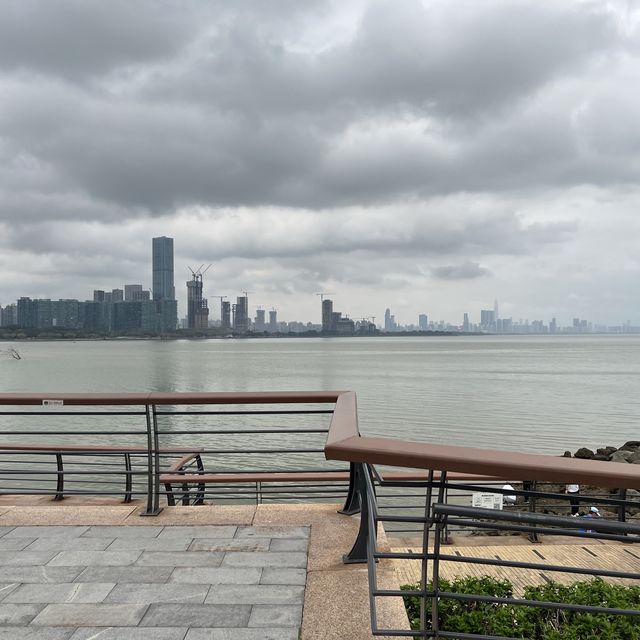 打卡深圳灣流花山公園