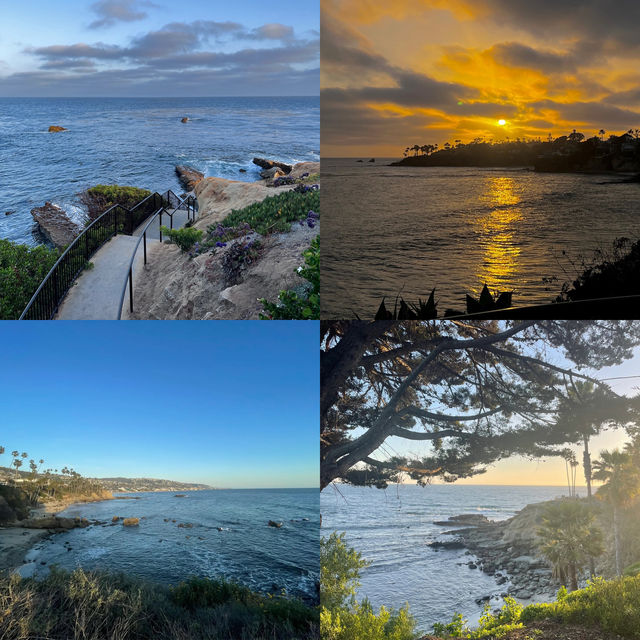 Another wealthy neighborhood, beautiful! Laguna Beach near Irvine, California.