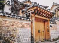 Korean Bukchon Hanok Traditional Village