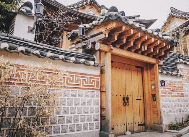 Korean Bukchon Hanok Traditional Village