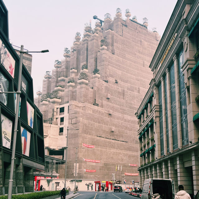 Shanghai’s “Hanging Gardens of Babylon”!