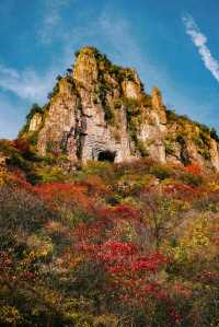 可能是莊裡最輕鬆的賞紅葉方式了定位：平山沕沕水空中畫