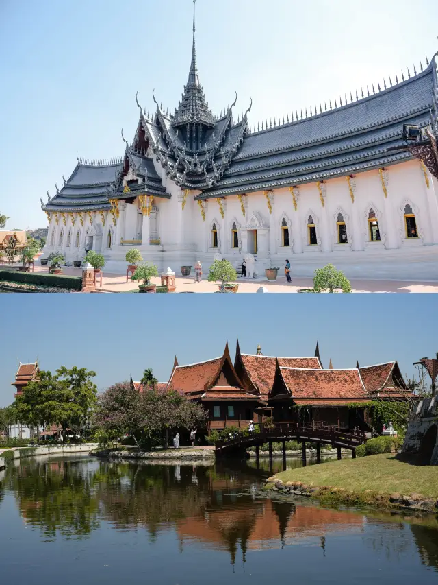 タイ旅行で、地元の友人に勧められた大宝庫の撮影地、シャム古城～