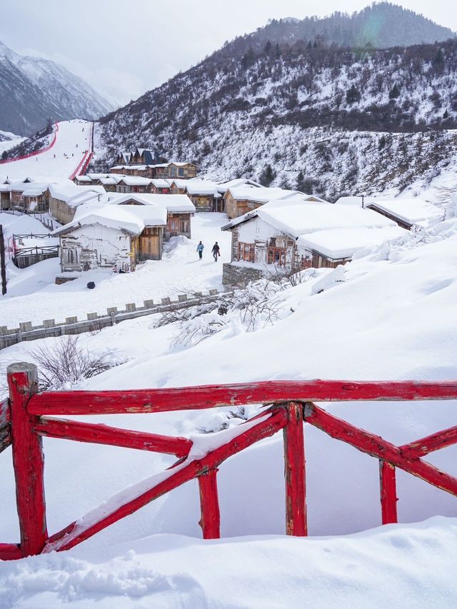 成都周邊被嚴重被低估的寶藏耍雪地