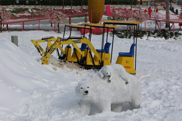 花溪谷冰雪樂園，遛娃好地方