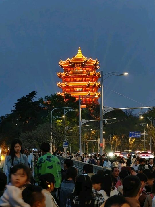 Yellow Crane Tower in Wuhan 😍✨