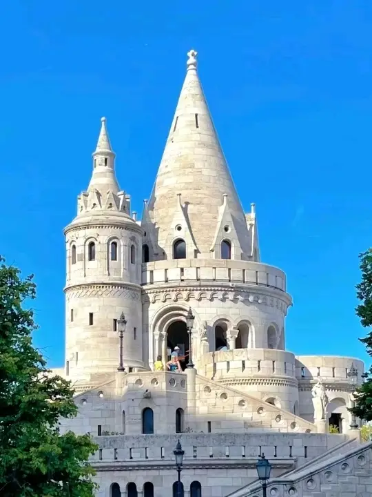 Stunning Castle in Budapest Hungary😍❤️