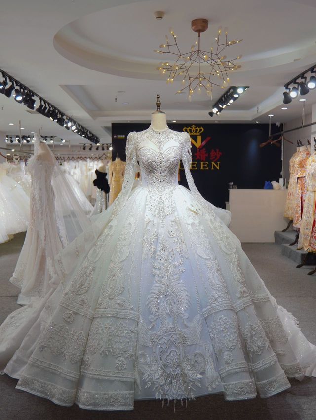 重慶開了10年的婚紗批發市場！1w+款式任意選