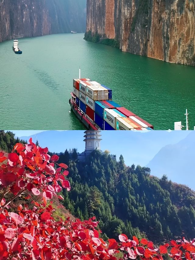 長江三峡的秋景,真的被嚴重低估了。