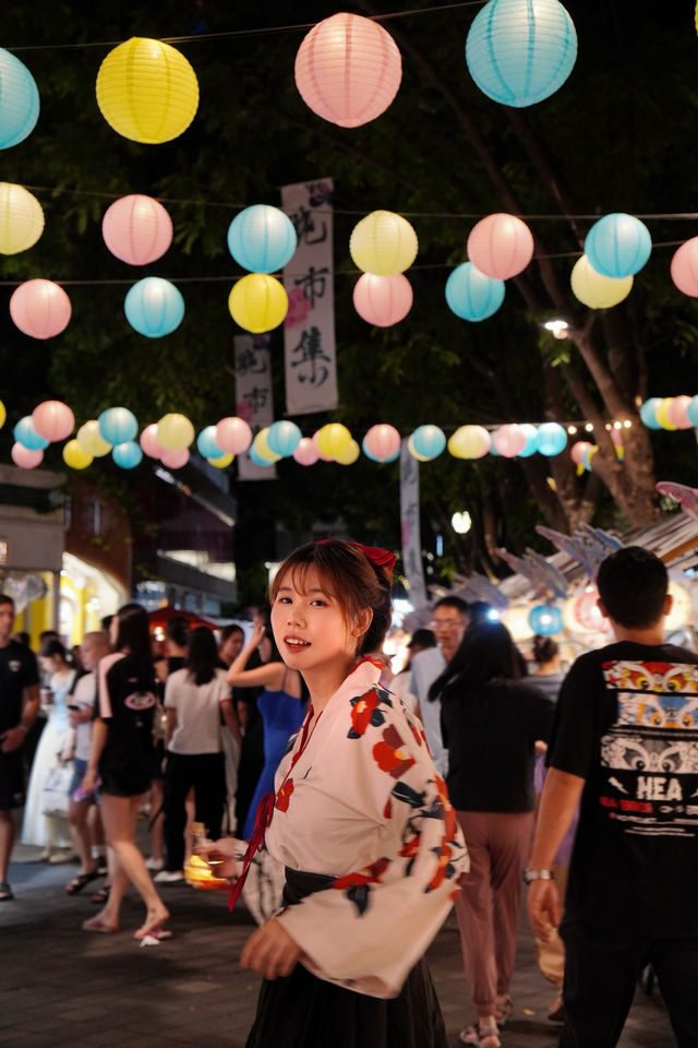 佛山嶺南天地中秋賞花燈拍照去！快來拍！