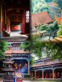 成都地鐵直達的古寺，據說在這裡所求皆能如願。