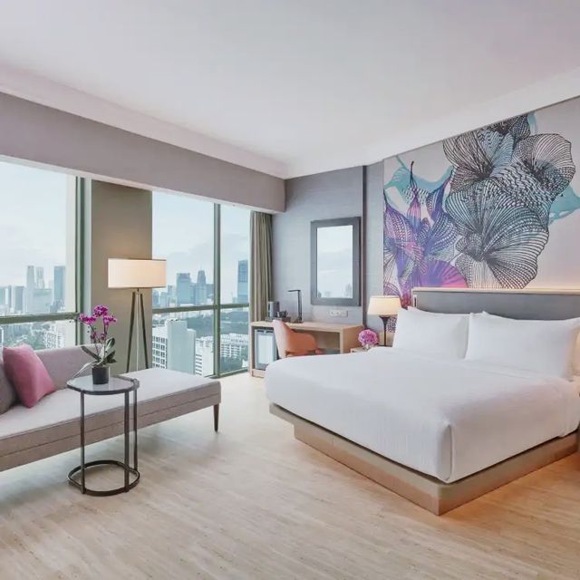 去新加坡必住酒店國敦河畔大酒店。