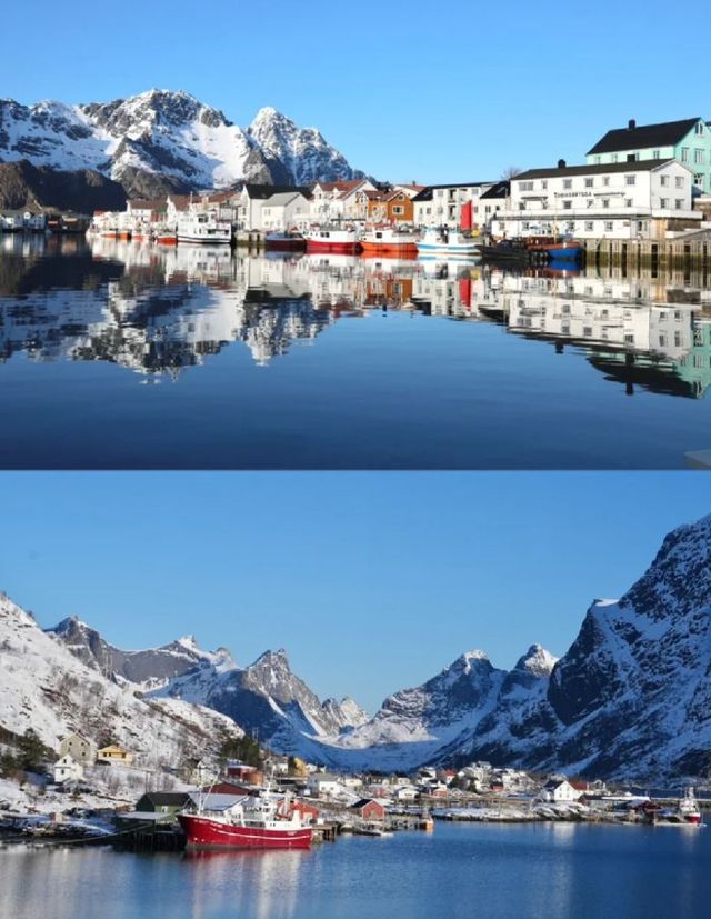 挪威--羅弗敦群島：藏在北極圈裏的秘境。