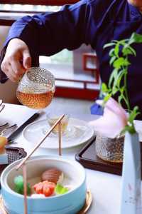東郊賓館裡的唯美古風下午茶。