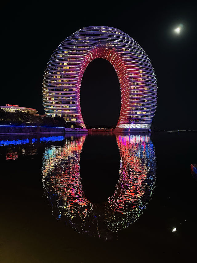 湖州喜來登溫泉度假酒店靚麗的外景