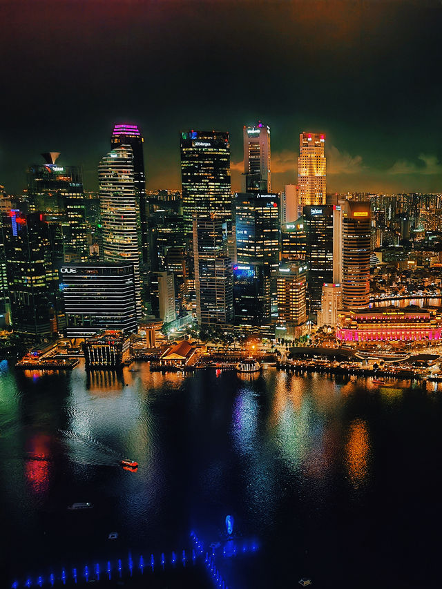 怒慳600免費在新加坡金沙酒店看夜景攻略