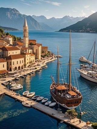 Strolling Through Tivat, Montenegro: Unveiling the Hidden Gems and Vibrant Charms of a Coastal Town