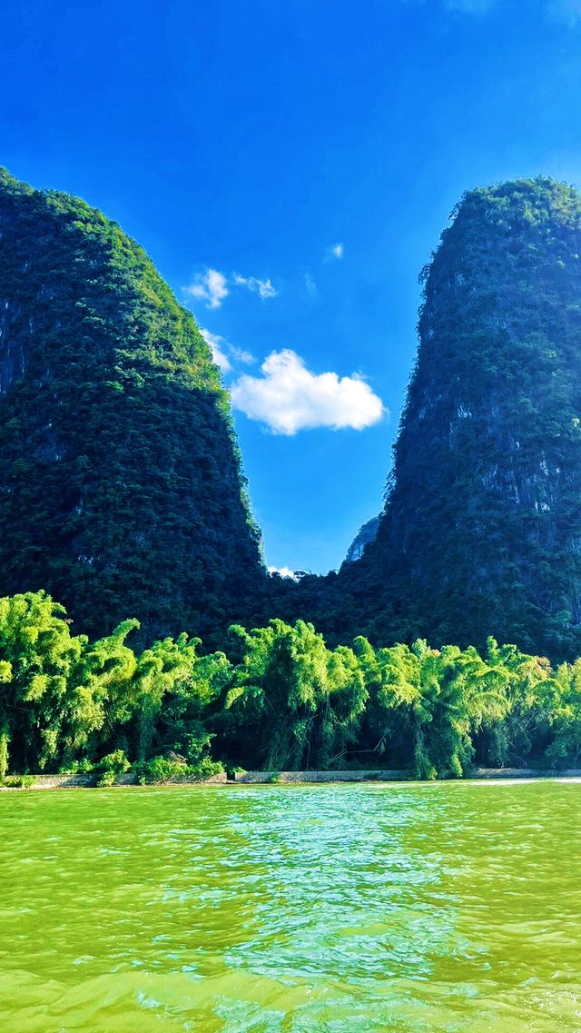 為了這張相片，我專程去了一趟漓江，真的很驚艷到我了