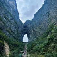 “ Heaven’s Gate” at Tianmen Mountain