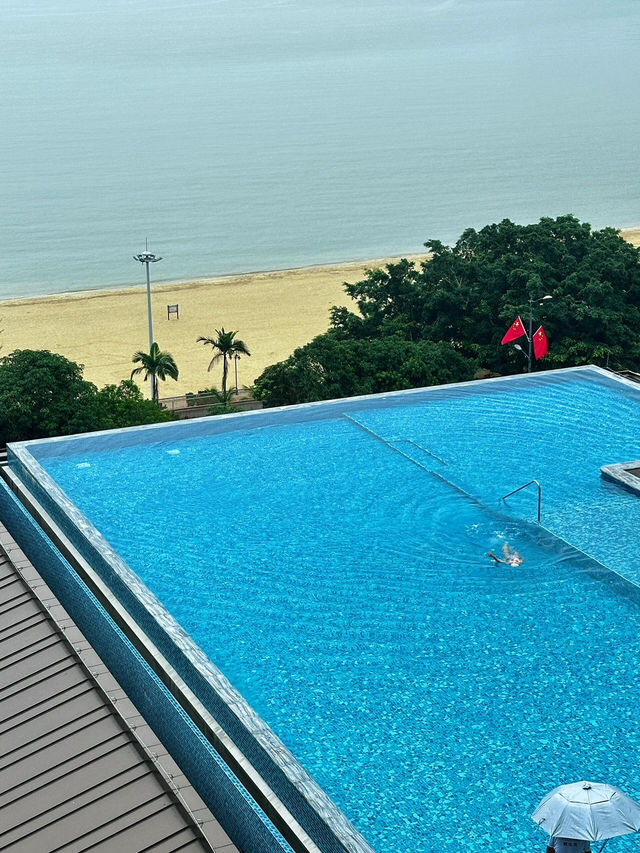 🌊2025珠海酒店天花板！無邊泳池+海景直接封神！