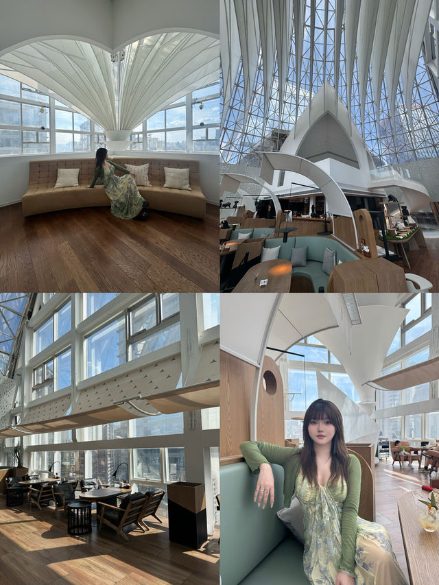 重慶設計感酒店｜Aspera 解放碑高空花園酒店  繁星入夢